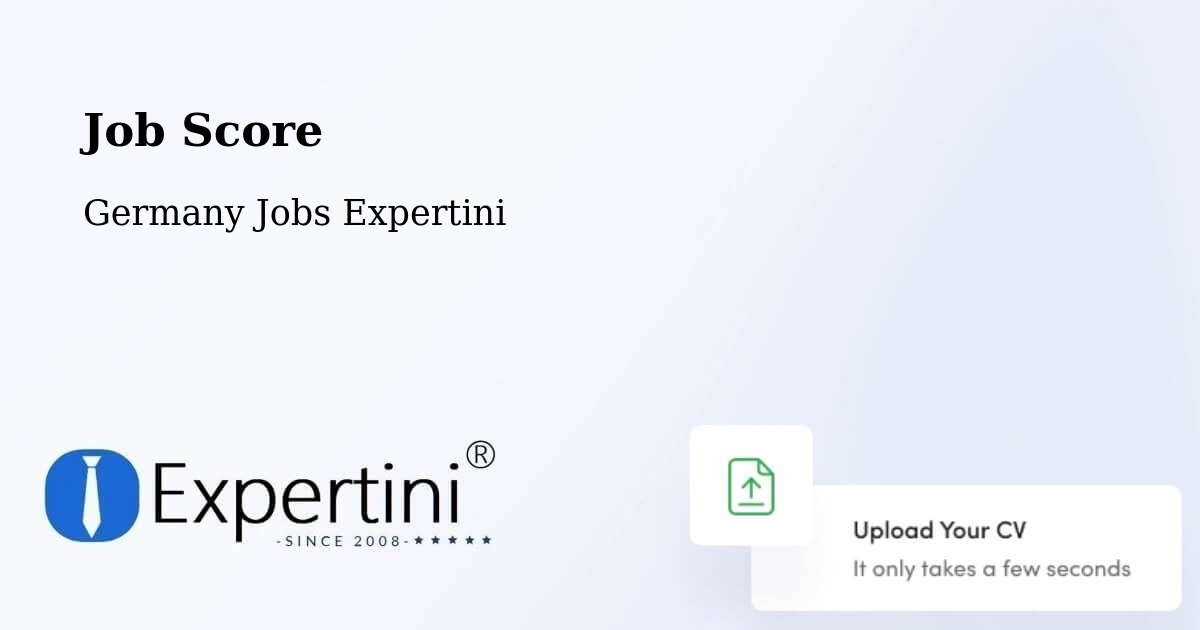 Job Score & Job Description Score Tool – Pilsting - Germany Jobs Expertini